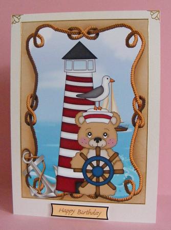 Sailor Bear Topper 3 by Diana Holmes