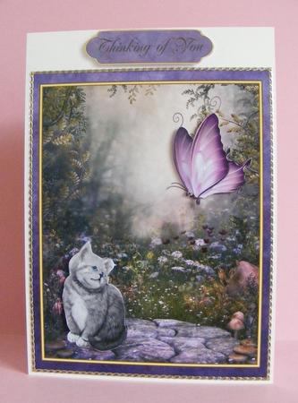 'want to Play' Card Topper by Diana Holmes