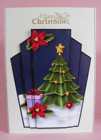 Christmas Art Deco Stacker - the Tree by Diana Holmes