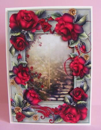 The Red Rose Garden by Diana Holmes