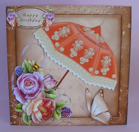 Vintage Parasol Mini Kit by Diana Holmes