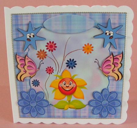 Sunshine Blue Card by Diana Holmes