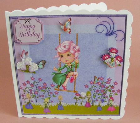Little Acrobat in the Fairy Garden by Diana Holmes