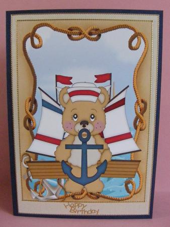 Sailor Bear Topper 2 by Diana Holmes