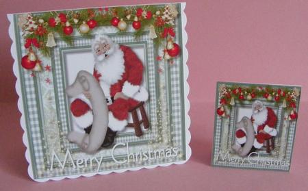 Santa's Making the Christmas List by Diana Holmes