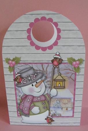 Chilly with Lamp Large Gift Bag by Diana Holmes