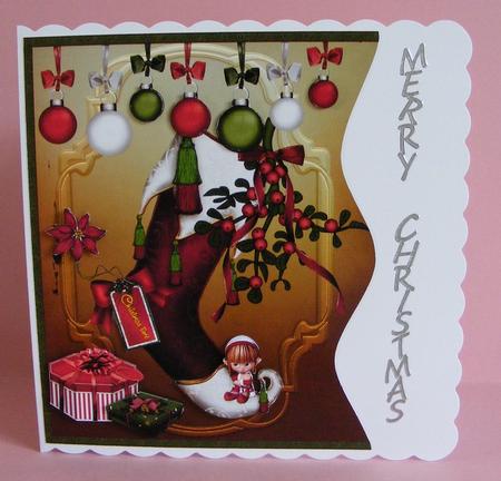 Christmas Stocking by Diana Holmes