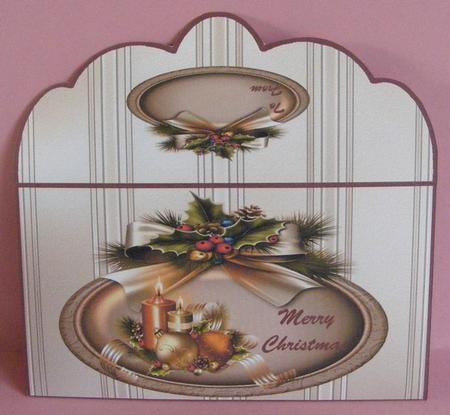 Christmas Decoration Moneywallet by Diana Holmes
