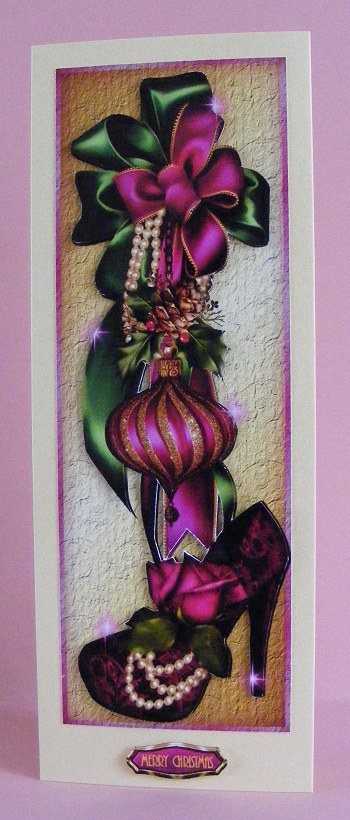 Stunning Bow with a Shoe Dl by Diana Holmes