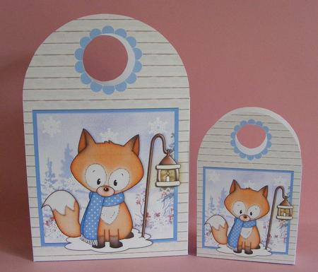 Christmas Freddy Large Gift Bag by Diana Holmes