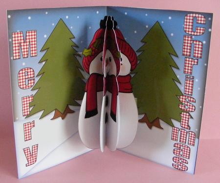 3D Snowman Card Kit by Diana Holmes