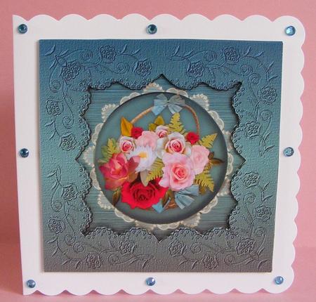 Basket of Blooms Birthday by Diana Holmes