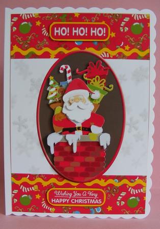 Santa Stuck in the Chimney by Diana Holmes