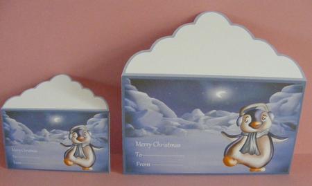 Dancing Penguin Money Wallet by Diana Holmes