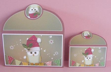 Owl I Want for Christmas Money Wallet by Diana Holmes