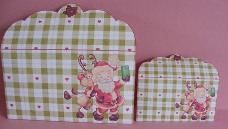 Santa Selfie Christmas Money Wallet by Diana Holmes