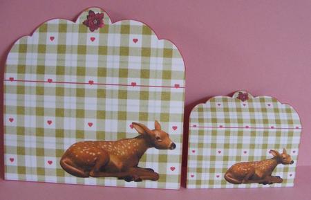 Beautiful Fawn Christmas Money Wallet by Diana Holmes