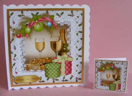 A Time to Celebrate Christmas & New Year 8x8 by Diana Holmes