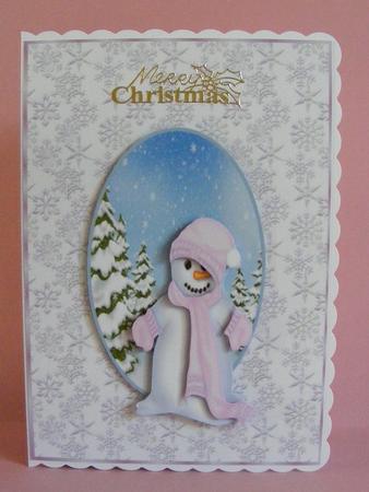 Merry Christmas Little Girl by Diana Holmes