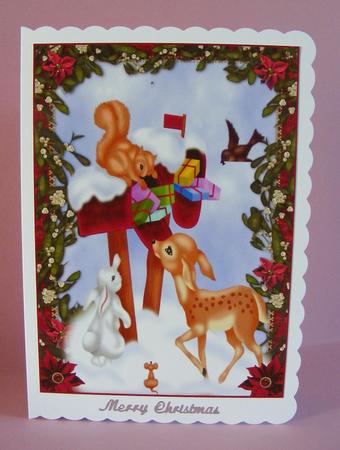 Christmas Mail Box by Diana Holmes