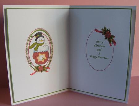 Merry Christmas My Friend Insert by Diana Holmes