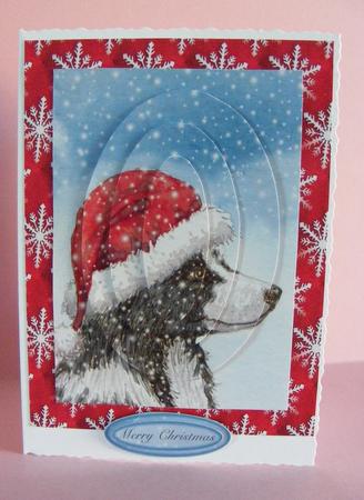 His Holiday Hat Oval Pyramid by Diana Holmes