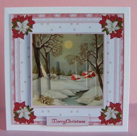 Snow is Falling Topper by Diana Holmes