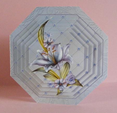 Octagon Lillies Mini Kit by Diana Holmes