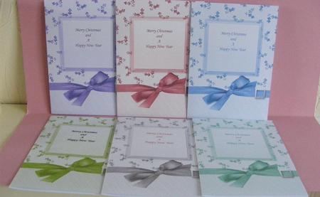 11 Holly Christmas Card Fronts Cu Ok by Diana Holmes