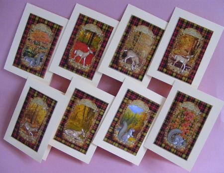 Autumn Days Tags by Diana Holmes
