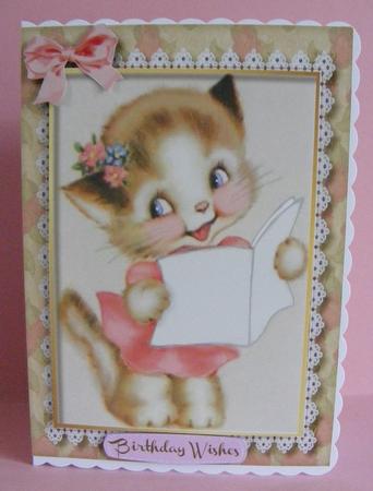 Kitty's Singing Lesson  by Diana Holmes