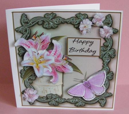 Congratulation Lilies by Diana Holmes