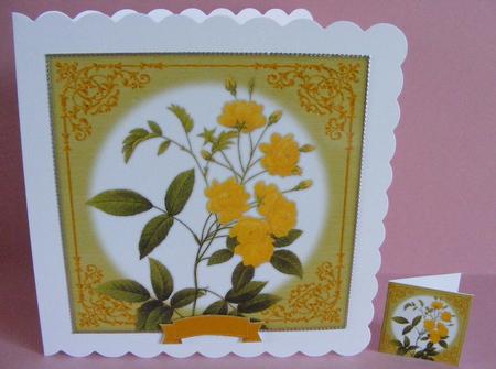 Vintage Rose 8x8 Topper & Embellishments by Diana Holmes