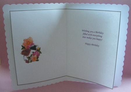 Flowers and Guinea Pigs Insert by Diana Holmes