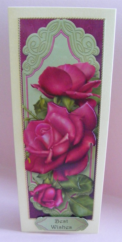 Celebration Roses Large Dl by Diana Holmes