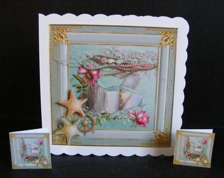 Bubbles & Dreams Card Topper 1 by Diana Holmes