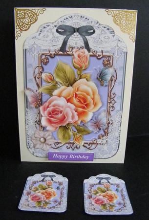 Floral Ticket by Diana Holmes