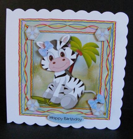 Little Safari Zebra  by Diana Holmes