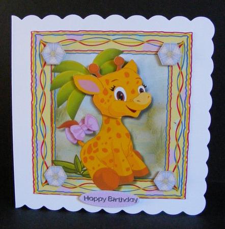 Little Safari Giraffe by Diana Holmes