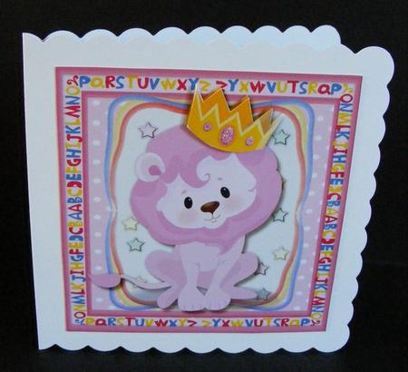 Lovely Lion Princesses Birthday  by Diana Holmes