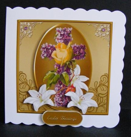 Floral Easter Blessings by Diana Holmes