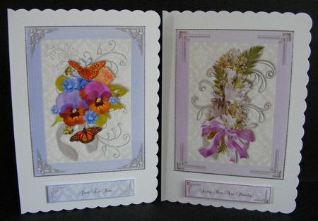 2 Simple Floral Toppers by Diana Holmes