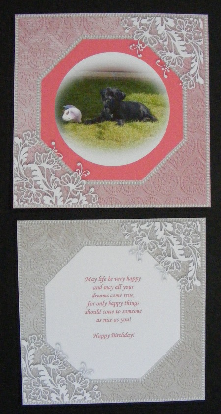Cu for Cu Floral & Pearl Frames by Diana Holmes