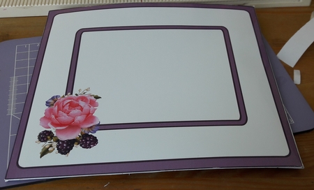 Wiper card Pink peonies by Diana Koeleveld
