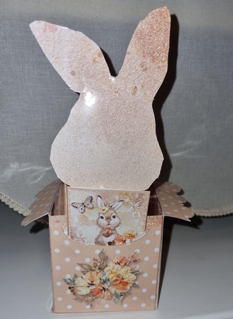 Little Spring Bunny #1 Treat Box, Card & Envelope Kit by Diana Koeleveld