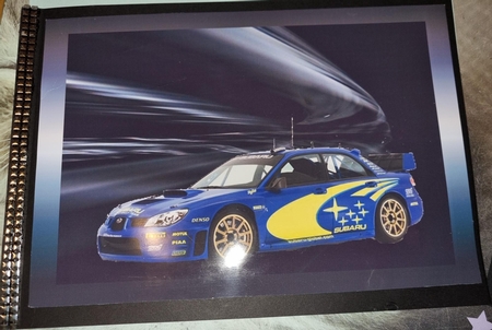 Subaru Impreza A4 Sheet by Diana Koeleveld