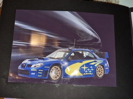 Subaru Impreza A4 Sheet by Diana Koeleveld