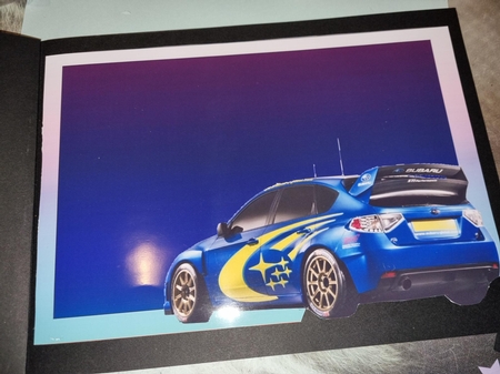 Subaru Impreza A4 Sheet by Diana Koeleveld