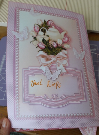 Time for Tea Pop-up Kit - Spring Tulips and Butterflies by Diana Koeleveld