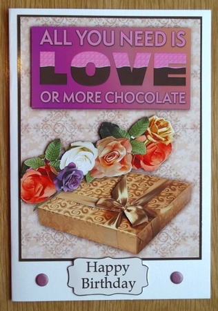 All you need is Chocolate. by Diana Newson